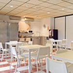 Sala de estar para residentes en Misioneras de Huesca
