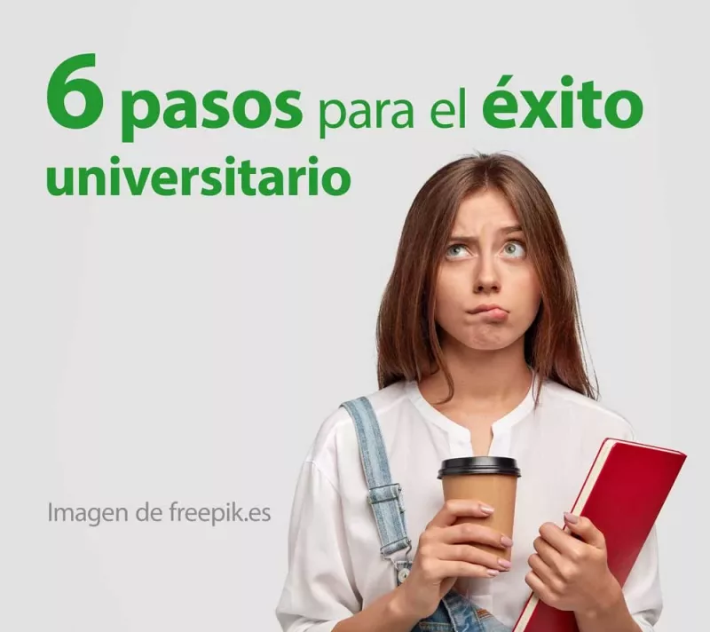 6 pasos para el éxito universitario